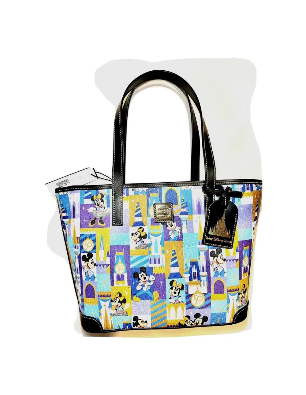 BRAND NEW**** Disney Dooney and Bourke Mickey & Minnie Tote – 50th Anniversary